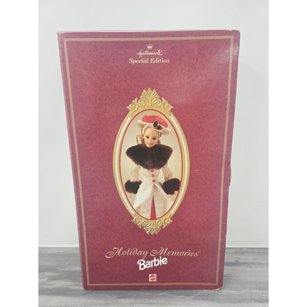 1995 Barbie Special Edition Hallmark Holiday Memories Doll Mattel 14106 - Picture 2 of 9
